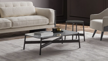 OSCAR - Low rectangular Carrara marble coffee table by Costantini Pietro - view 3